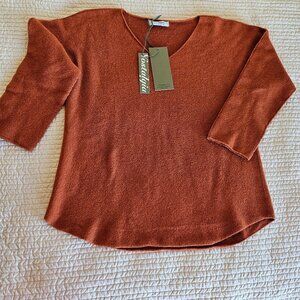 Nostalgia Rust Sweater - One Size